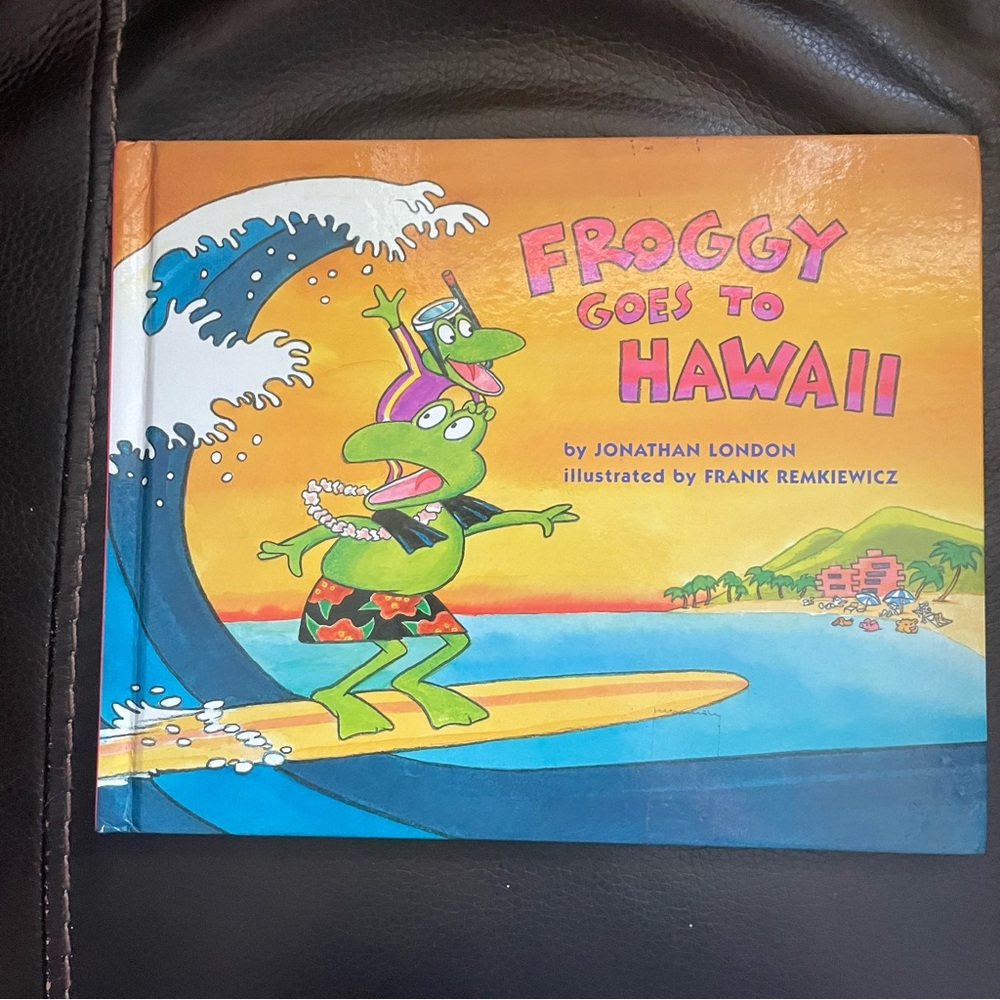 Froggy Goes to Hawaii Book